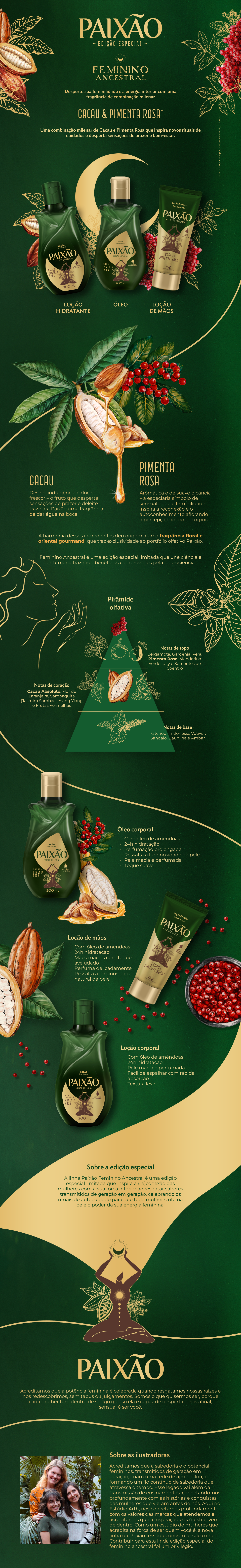Paixão Edição especial Feminino ancestral